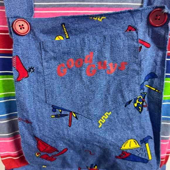 Spirit Halloween Chucky Good Guys Costume Dress Girls Youth L Child’s Play - Picture 2 of 9